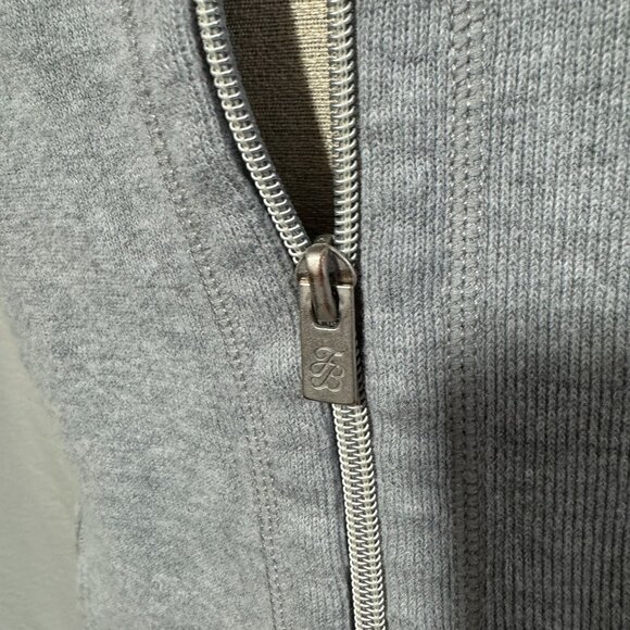 Tommy Bahama Womens Aruba Full Zip Vest Size M Gray Micro Ribbed Soft Stretch - Picture 2 of 10